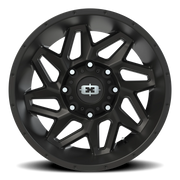 Vision 361 20x10 -25 8x165.1mm 125.2mm Satin Black