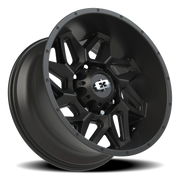 Vision 361 20x9 +12 8x165.1mm 125.2mm Satin Black