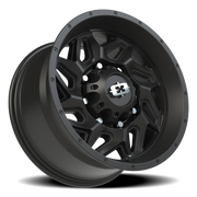 Vision 361 17x9 +12 8x165.1mm 125.2mm Satin Black