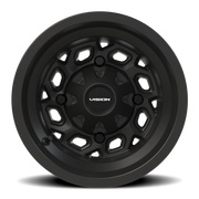 Vision 361 12x8 -10 4x136mm 110.5mm Matte Black