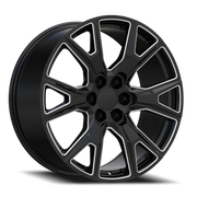 Eclipse Replica 368 22x9.5 +25 6x139.7mm 78.1mm Black Milled