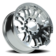 Vision 375 18x8.5 +18 8x165.1mm 125.2mm Chrome