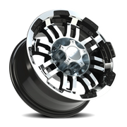 Vision 375 15x7.5 -12 5x127mm 78.1mm Gloss Black Machined Face