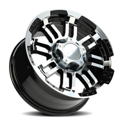 Vision 375 16x8 +0 5x139.7mm 110mm Gloss Black Machined Face