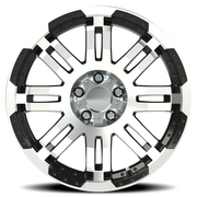 Vision 375 18x8.5 +25 5x127mm 78.1mm Gloss Black Machined Face