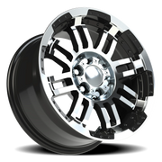 Vision 375 16x8 +12 6x114.3mm 71.5mm Gloss Black Machined Face
