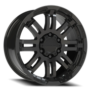 Vision 375 18x8.5 +25 6x135mm 87.1mm Gloss Black