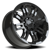 Vision 375 18x8.5 +18 6x139.7mm 106.2mm Gloss Black