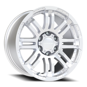 Vision 375 20x9 +18 6x139.7mm 106.2mm Silver