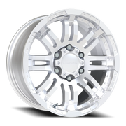Vision 375 17x8.5 +25 6x135mm 87.1mm Silver