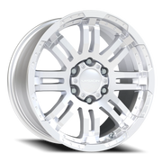 Vision 375 18x8.5 +18 6x139.7mm 106.2mm Silver
