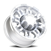 Vision 375 16x8 +0 8x165.1mm 125.2mm Silver