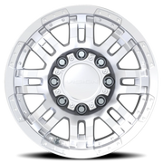 Vision 375 16x8 +0 8x165.1mm 125.2mm Silver