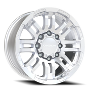 Vision 375 18x8.5 +18 8x165.1mm 125.2mm Silver