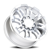 Vision 375 18x8.5 +18 8x165.1mm 125.2mm Silver