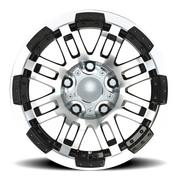 Vision 375 15x6 +0 5x127mm 83mm Gloss Black Machined Face