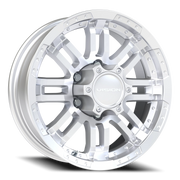 Vision 375 16x6 +0 6x139.7mm 108mm Silver