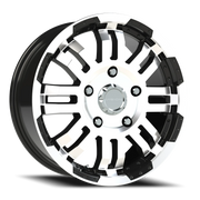 Vision 375 18x7.5 +55 5x160mm 65.1mm Gloss Black Machined Face