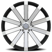 Elure 37 24x9.5 +30 6x139.7mm 78.1mm Black Machined