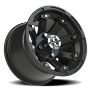 Vision 393 12x8 -10 4x110mm 86mm Matte Black