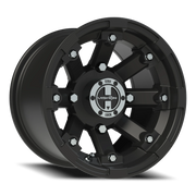 Vision 393 12x8 -10 4x136mm 110.5mm Matte Black
