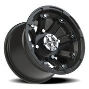 Vision 393 12x8 -10 4x136mm 110.5mm Matte Black