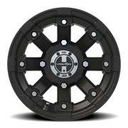 Vision 393 12x8 -10 4x136mm 110.5mm Matte Black