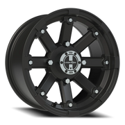 Vision 393 14x7 +3 4x136mm 110.5mm Matte Black