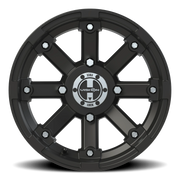 Vision 393 14x7 +3 4x136mm 110.5mm Matte Black