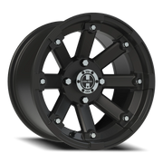 Vision 393 14x8 -10 4x115mm 80mm Matte Black