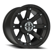 Vision 393 14x8 -10 4x136mm 110.5mm Matte Black