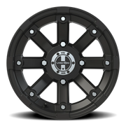 Vision 393 14x8 -10 4x136mm 110.5mm Matte Black