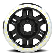 Vision 398 17x8.5 -15 5x150mm 110.2mm Gloss Black Machined Ring