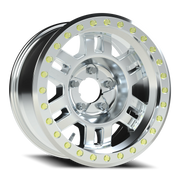 Vision 398 17x8.5 -15 5x114.3mm 83mm Machined Machined Machined Beadlock Ring