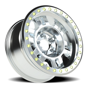 Vision 398 17x8.5 -15 5x114.3mm 83mm Machined Machined Machined Beadlock Ring