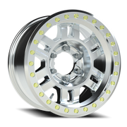 Vision 398 17x8.5 -15 6x139.7mm 110mm Machined Machined Machined Beadlock Ring