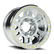 Vision 398 17x9.5 -44 6x139.7mm 110mm Machined Machined Machined Beadlock Ring