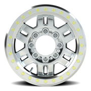 Vision 398 17x8.5 -15 8x170mm 125.2mm Machined Machined Machined Beadlock Ring