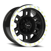 Vision 398 15x8 -19 5x114.3mm 83mm Gloss Black Machined Lip