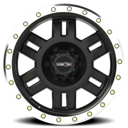 Vision 398 18x9 +18 6x135mm 87.1mm Gloss Black Machined Lip