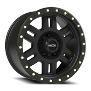 Vision 398 18x9 +18 5x139.7mm 108mm Matte Black