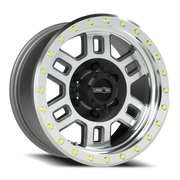 Vision 398 16x8 +0 6x139.7mm 110mm Machined Machined Machined Beadlock Ring