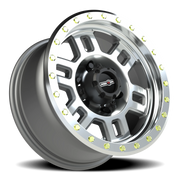 Vision 398 16x8 +0 6x139.7mm 110mm Machined Machined Machined Beadlock Ring