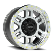 Vision 398 17x8.5 +0 6x139.7mm 106.2mm Machined Machined Machined Beadlock Ring
