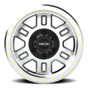Vision 398 17x8.5 +0 6x139.7mm 106.2mm Machined Machined Machined Beadlock Ring