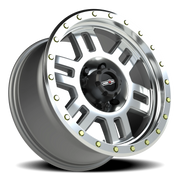 Vision 398 18x9 +18 6x139.7mm 106.2mm Machined Machined Machined Beadlock Ring