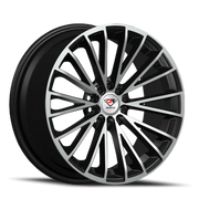 Dcenti Racing 39 17x7.5 +38 5x100mm 73.1mm Black Machined