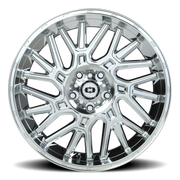 Vision 404 20x9 +12 5x127mm 78.1mm Chrome