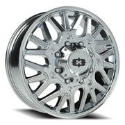 Vision 404 22x8.25 +104 8x165.1mm 121.4mm Chrome