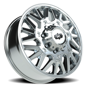 Vision 404 22x8.25 +104 8x165.1mm 121.4mm Chrome